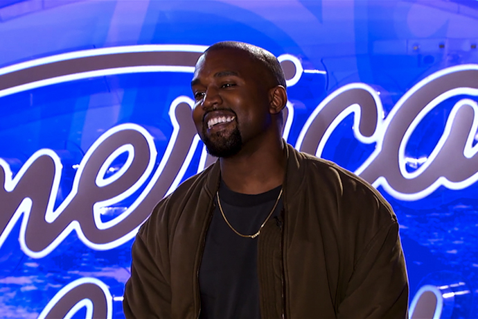 最後一季《美國偶像》影片出爐！Kanye West 「笑」著海選好可愛！