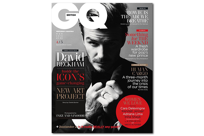 足球金童搖身一變時尚 Icon！《GQ》為貝克漢打造 5 個不同雜誌封面來回顧他的時尚發展史