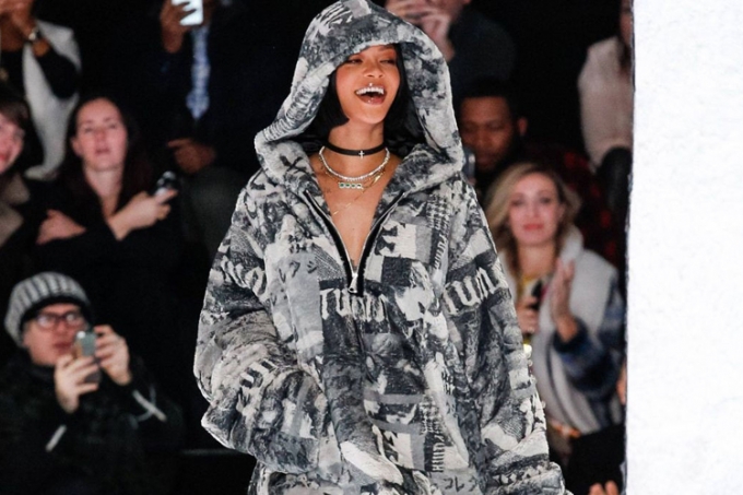關注度超越 Kanye West，Rihanna 成為紐約時裝周期間 Twitter 提及次數最多的名人！
