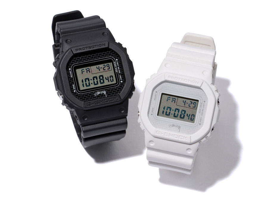 購買資訊 / 純色時尚・Stussy x G-Shock 聯名錶款