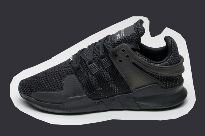 黑鞋選項再加一！adidas Originals EQT 變形版「Triple Black」黑到心坎裡！