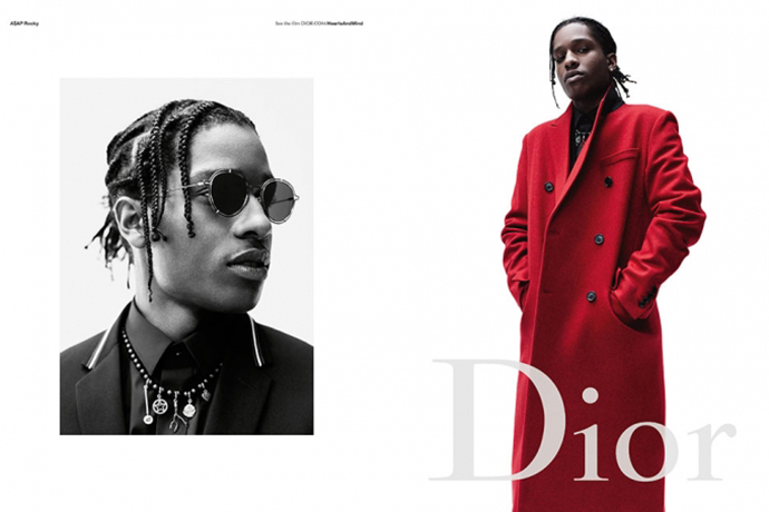 最具時尚感的說唱歌手？A$AP Rocky 受邀演繹 Dior Homme 2016 秋冬最新型錄