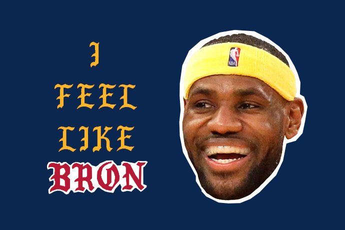 LeBron James 穿著「I Feel Like『Bron』」上衣現身！ | OVERDOPE 華人首席線上時尚潮流雜誌