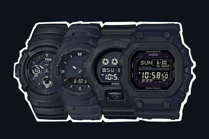 黑到「至死方休」！G-SHOCK 日線推出全黑系列錶款！