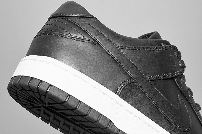 「奢華感」進化！NikeLab Dunk Lux Low 黑色皮革鞋款釋出！