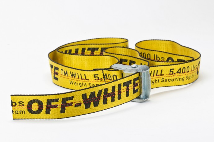 穿搭重點之一，OFF-WHITE 發佈「Industrial Belt」腰帶