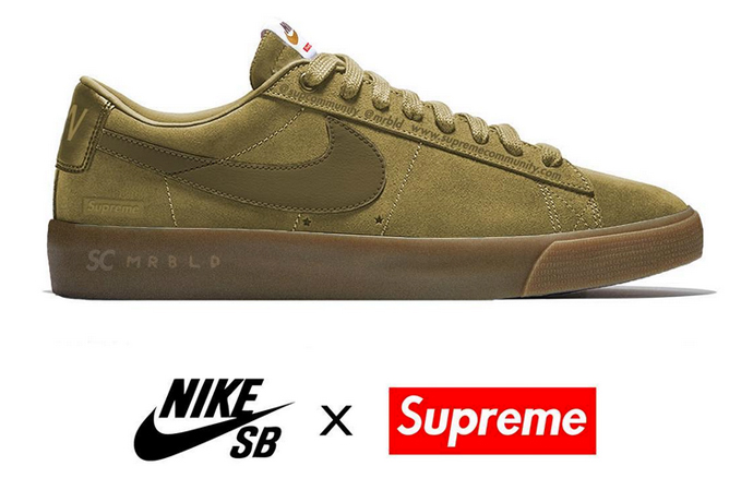 年度大戲在一波！Supreme × Nike SB 聯名鞋款偷偷釋出啦！