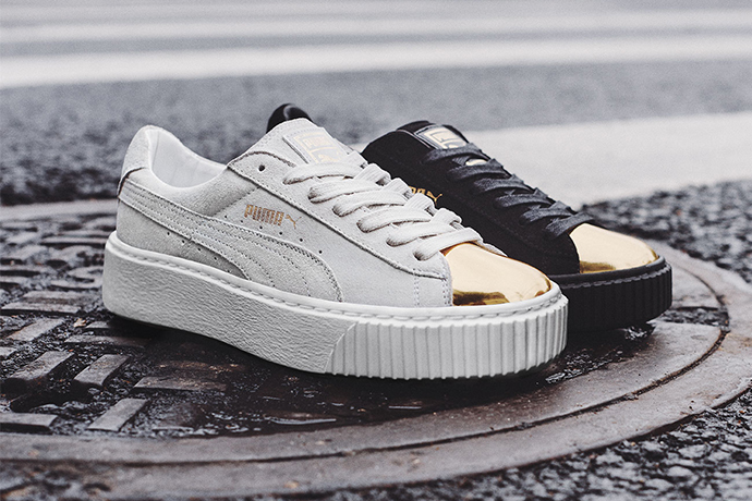 台灣販售消息 / 潮流女鞋頭必備！PUMA Suede Platform Gold 叛逆上市！