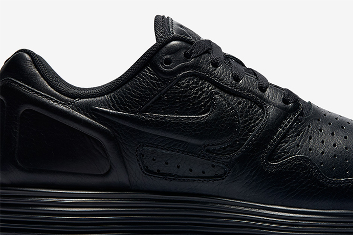 質感滿分的全黑皮革鞋款！Nike Lunar Flow「Triple Black」釋出！