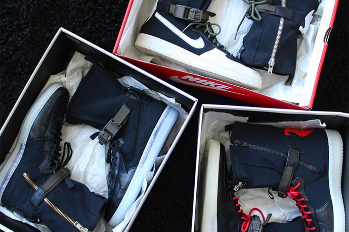 ACRONYM X Nike Air Force 1 High 聯名鞋款可以跟 Yeezy 750 一較高下！