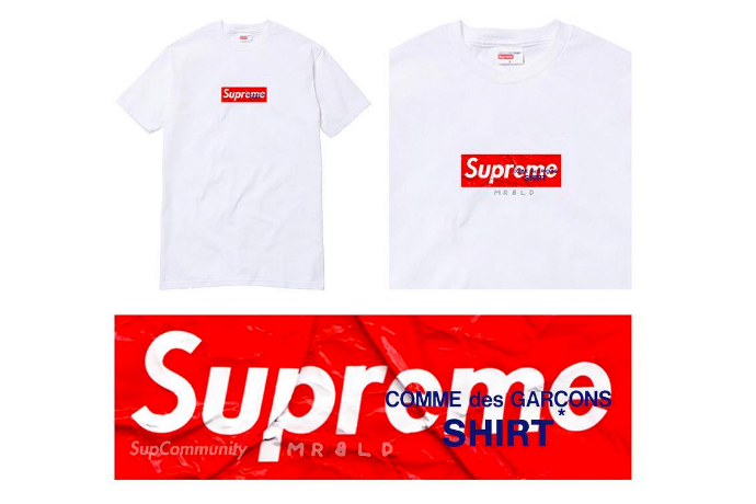 經典紅 BOX 你敢跳過？Supreme x COMME des GARÇONS SHIRT Box Logo 短 Tee 搶先看！