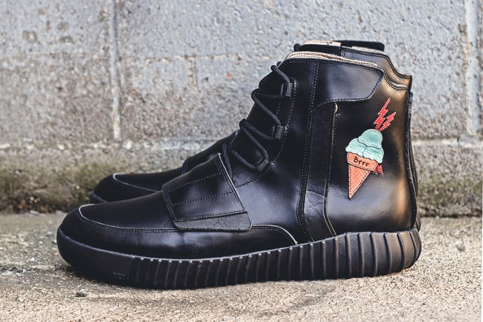 球鞋客製 / 注入更多高端時尚感，同時向 Gucci Mane 致敬的皮革版本 Yeezy Boost 750