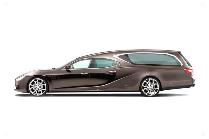 這不是合成照！這是 Maserati 最新設計概念的「靈車」