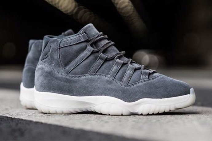 灰色麂皮奢華登場，Air Jordan 11 Retro「Grey Suede」新色釋出！
