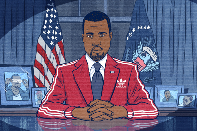 川普都當選了，Kanye West 將角逐總統，見怪不怪了吧
