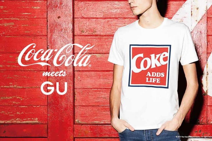 Coca-Cola x GU 聯名系列