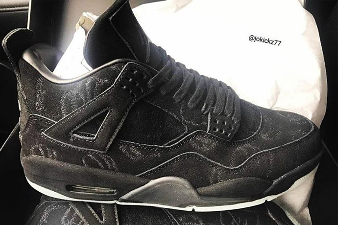 KAWS x Air Jordan 4「新色諜照」再度流出，「黑魂」依舊是潮鞋王道？！