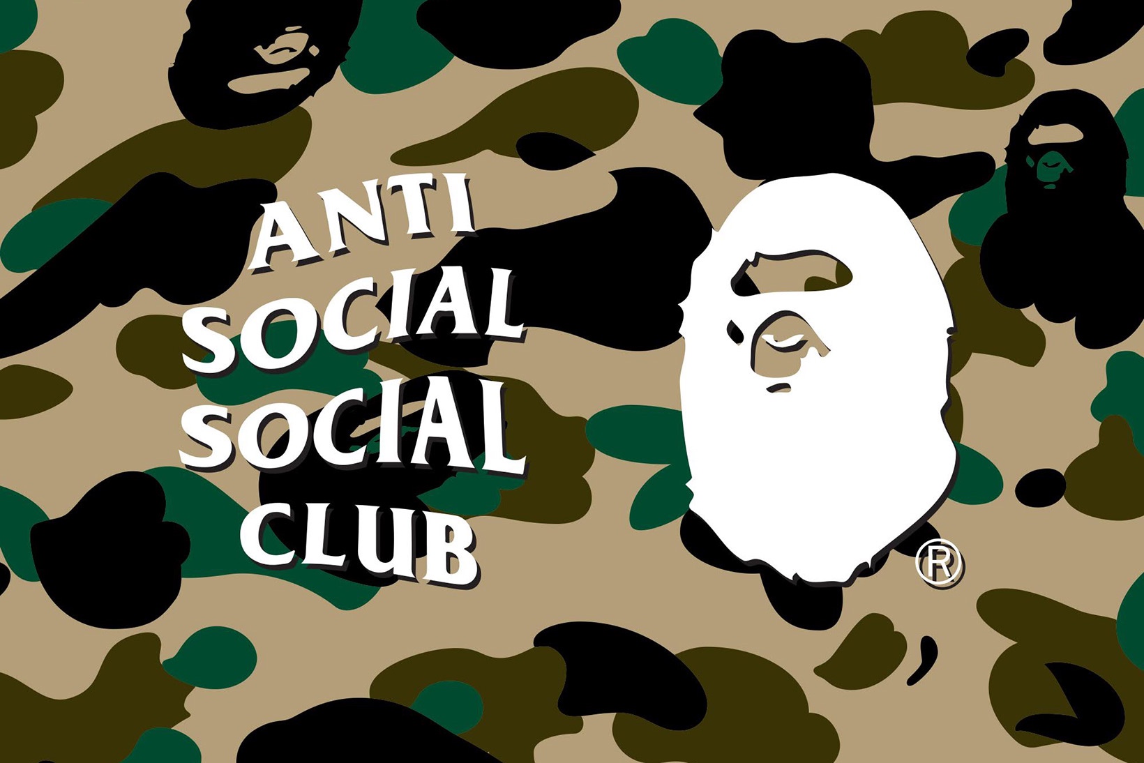 最新 / 半夜偷襲！？Bape 與 Anti Social Social Club 「神級聯名」正式公開！