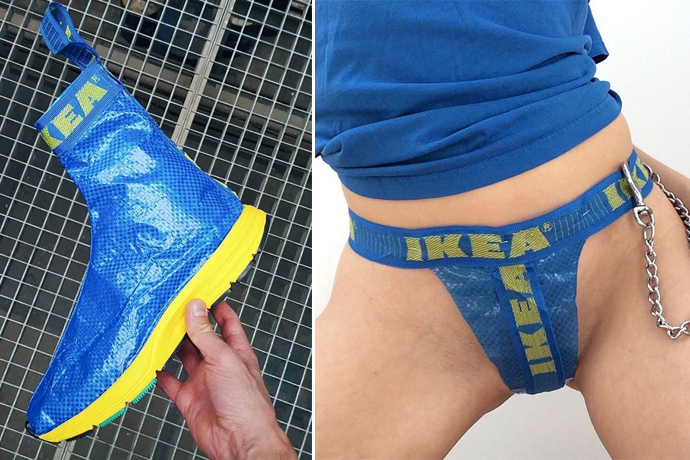 IKEA 接連推出「丁字褲」與「Balenciaga 鞋」？原來都是網友「惡搞致敬」……