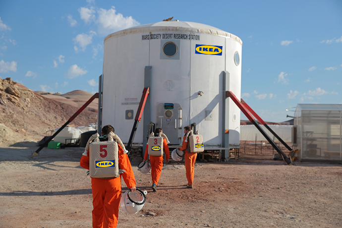 IKEA 要上火星造傢俱？聯手 NASA 將設計師變成太空人！