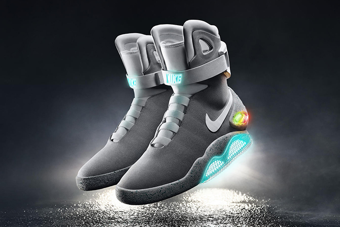 現在又有機會獲得有史以來最高科技的球鞋 —— Nike Air MAG！