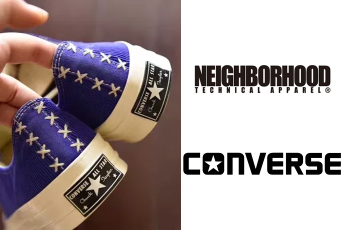 多處細節呈現，NEIGHBORHOOD × CONVERSE 聯名新作不愛上也難！