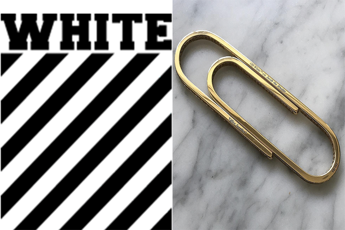 史上最貴迴紋針會是你？OFF-WHITE 聯手珠寶商打造「18K 金」迴紋針