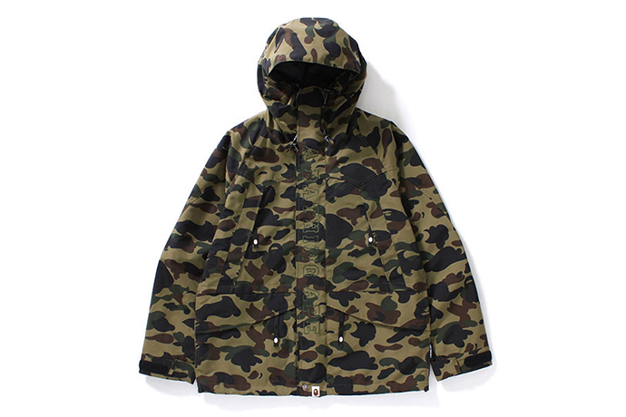 A BATHING APE 現正推出網路限定夾克！元祖迷彩質感炸裂登場！