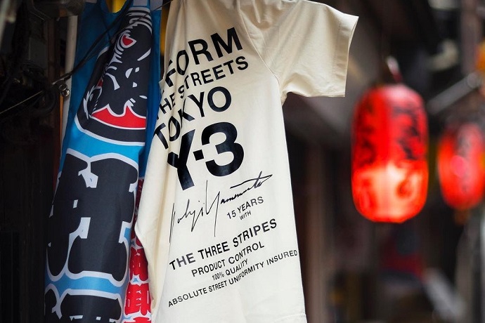 慶祝 15 周年！山本耀司與 adidas 的 Y-3 為東京推出紀念 Tee！