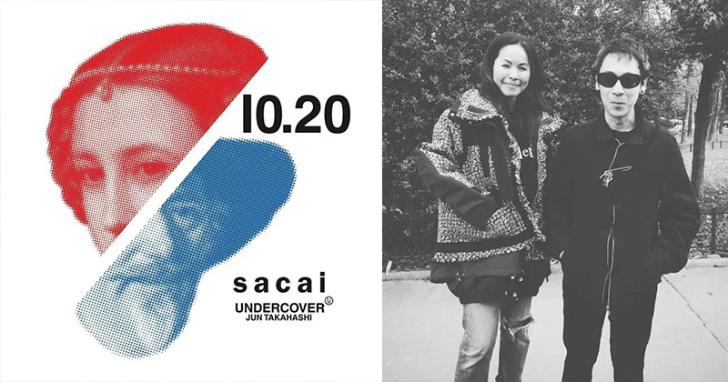UNDERCOVER x sacai 南青山限定發佈現場，他們攜手走了一場十四年前的秀