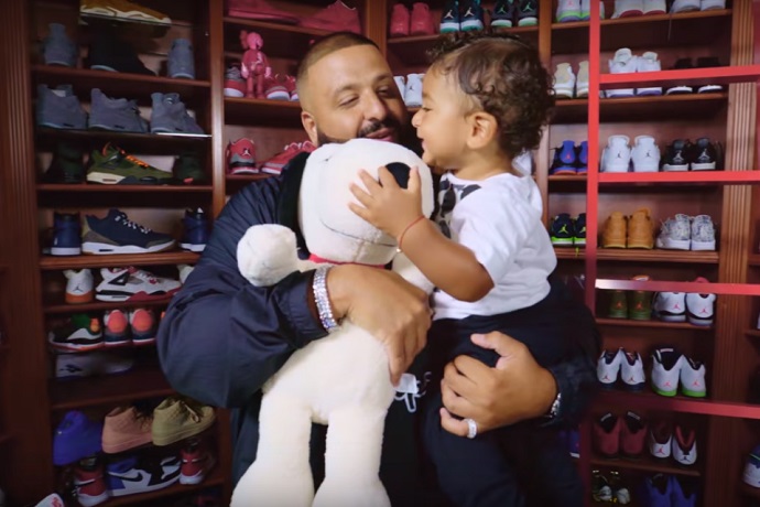 可以認你當爸嗎？DJ Khaled 表示：「我的全部球鞋收藏都將傳給我兒子！」