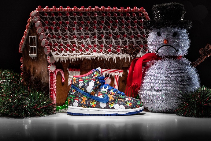 連童鞋都有！時尚名所 Concepts 攜手 Nike 推出聖誕限定超繽紛鞋款「Ugly Sweater」！