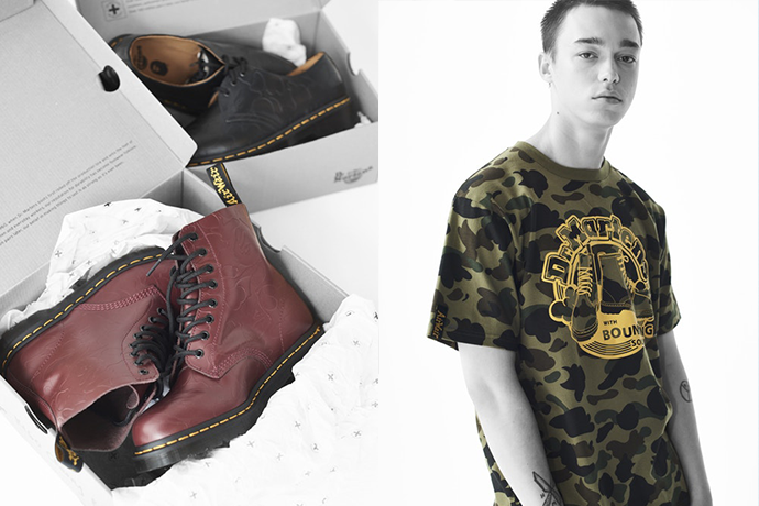 當猿人遇上馬丁靴！BAPE x Dr.Martens 聯名企劃一次揭曉！