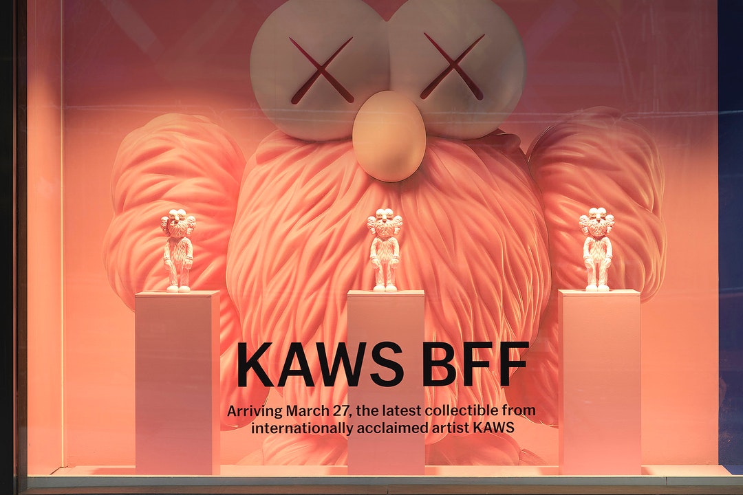 KAWS：BFF 公仔新色販售訊息