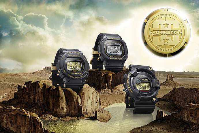 第四波G-SHOCK 35周年紀念錶款 「ORIGIN GOLD」系列 榮耀的金色設計象徵G-SHOCK 35年來的光輝歲月
