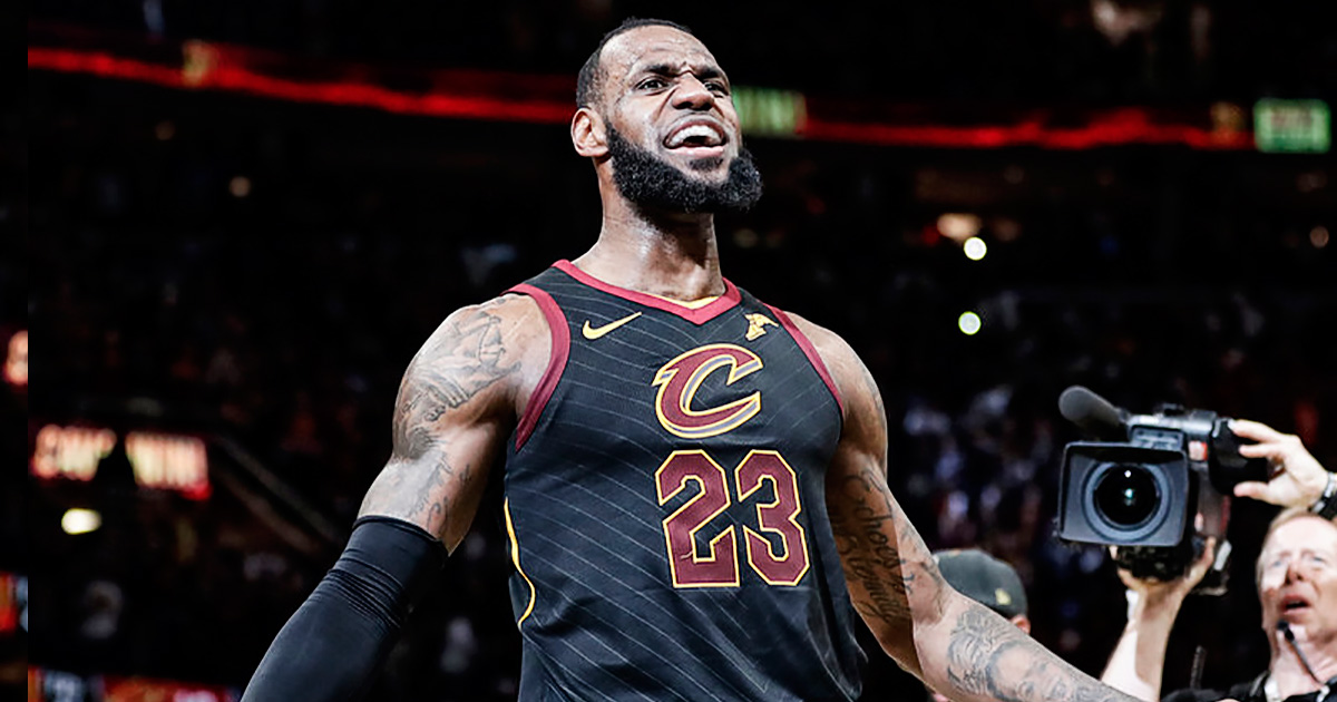 吾皇萬歲！LBJ 大三元逆轉暴龍高光回顧！