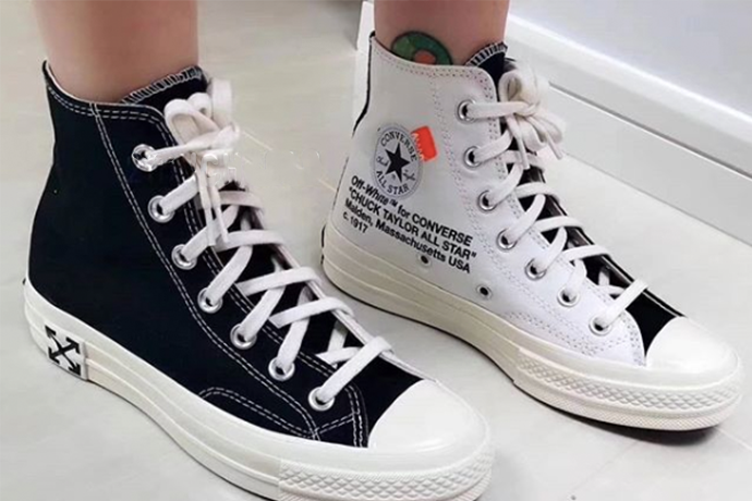 Off-White x Converse 聯名鞋款「陰陽」新配色曝光！