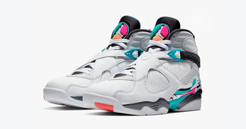 夏日粉色！Air Jordan 8「South Beach」迎接涼風