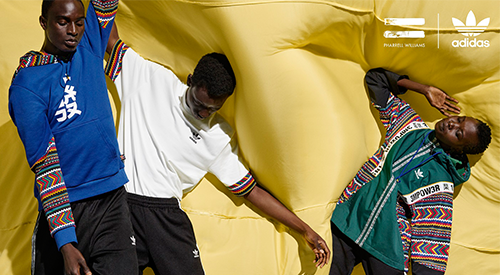 東非風情！adidas X Pharrell Williams SOLARHU 印花圖騰聯乘系列 11/11 (Sun.) 正式上市！