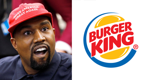 Kanye West 的最新 Twitter 推文竟被英國「漢堡王」這樣回酸？！