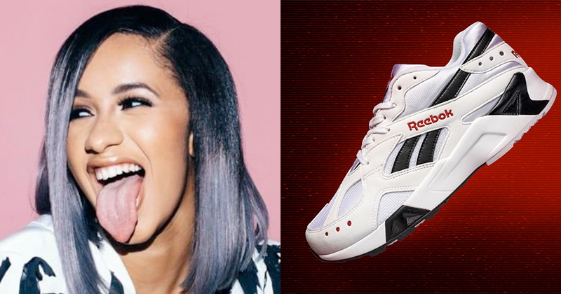 Reebok X Cardi B 聯名系列鞋款抵台