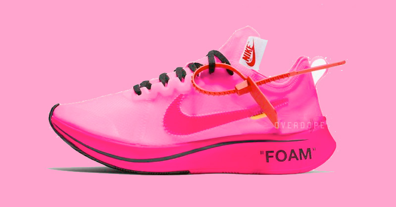 Off White X Nike 桃紅色 Zoom Fly 「Pink」發售日期與數量曝光