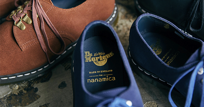 Dr. Martens 將攜手 nanamica 推出英製「混血」䴩皮登山鞋履！