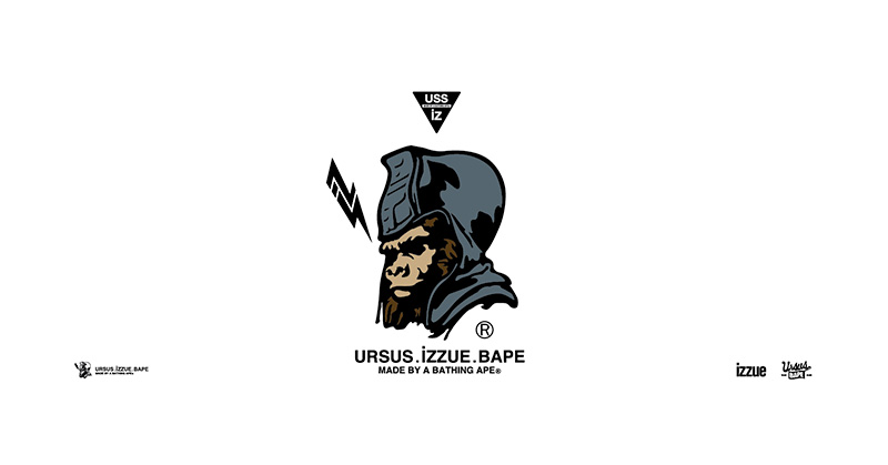 izzue X URSUS BAPE 釋出「URSUS. IZZUE.BAPE」支線系列最新聯名單品