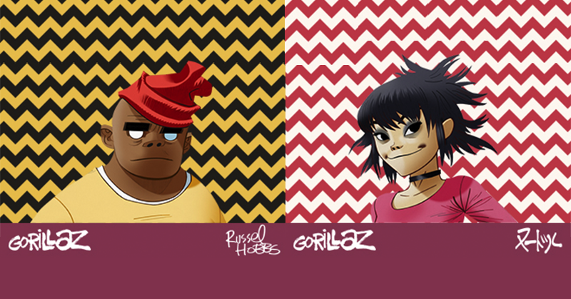 GORILLAZ x G-SHOCK 聯名商品「Noodle & Russel Hobbs」 12/16 限量發售！