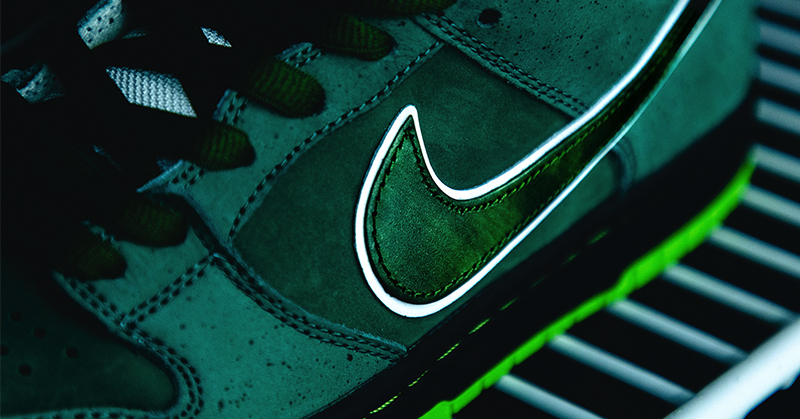 龍蝦大餐！近賞 Concepts X Nike Dunk SB “Green Lobster” 細節圖！