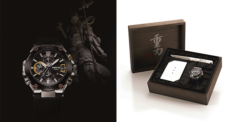 首款使用舒適柔軟氟橡膠材質之作！G-SHOCK 頂級支線 MR-G 推出全新錶款設計！