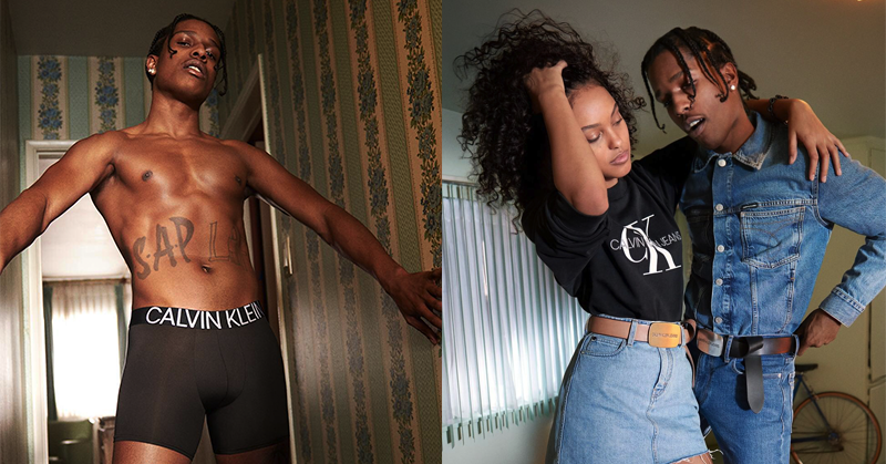 重量級人物加持！A$AP Rocky 入鏡 Clavin Klein 最新 2019 春夏系列內衣廣告！