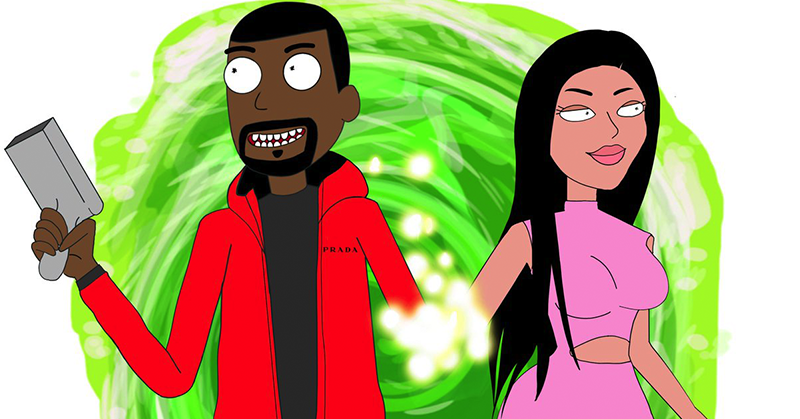 「ㄎㄧㄤ」出新境界！Kanye West 將出演美國知名卡通《Rick and  Morty》 ？！