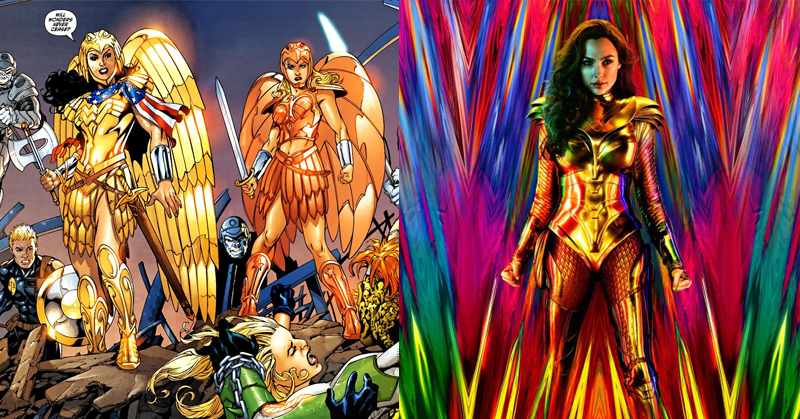 「黃金聖鬥士」4ni？！《神力女超人 1984》發布首張宣傳海報，難道新戰衣靈感來自《聖鬥士星矢》？